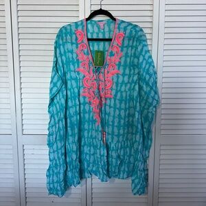 NWT Lilly Pulitzer S/M TULLIE COVERUP